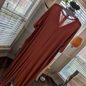 Rust Maxi Dress